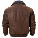 Blouson Biker En Cuir Avec Col Fourrure : Style Et Sophistication!