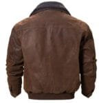 Blouson Biker En Cuir Avec Col Fourrure: Style Et Sophistication!