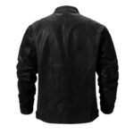 blouson biker en cuir laudace du style pour homme rebelle vestes pour homme 568 1