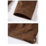 blouson biker en cuir laudace du style pour homme rebelle vestes pour homme 669 1