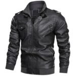 Blouson Biker Homme En Simili Cuir : Votre Allié Hiver Stylé !