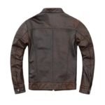 Blouson En Cuir Marron : L’élégance Biker Ultime Pour Homme !