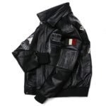 Blouson En Cuir Style Aviateur : élégance Et Fierté Française !