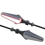 boostez votre securite avec notre clignotant moto led waterproof rouge clignotants 998 1