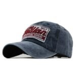 boostez votre style avec notre casquette motorcycle vintage bleu 309 1