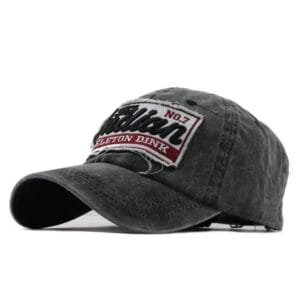 Boostez Votre Style Avec Notre Casquette Motorcycle Vintage! Noir