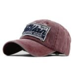 Boostez Votre Style Avec Notre Casquette Motorcycle Vintage! Rouge