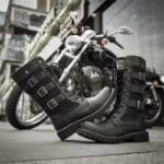 Bottines Moto Biker Vintage Cuir: Style Et Protection Assurés!