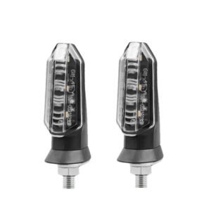 brillez sur la route avec notre clignotant moto arriere led 2 pieces transparent 984 1