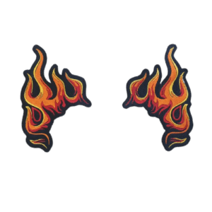 brulez doriginalite avec notre patch biker flamme brode 965 1
