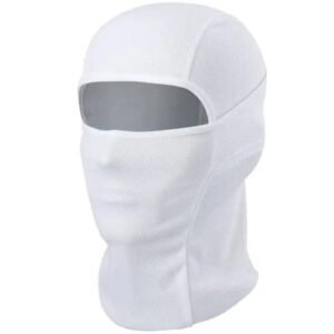 cagoule blanche laccessoire moto parfait pour toutes les saisons 538 1