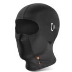 cagoule moto en soie confort exceptionnel pour vos longues balades noir courte 430 1