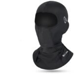 cagoule moto en soie confort exceptionnel pour vos longues balades noir longue 195 1