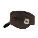 Casquette Guerrier Us Army: Affichez Votre Style Biker Avec Fierté! Marron