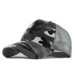Casquette Moto Camouflage: L’audace Au Service De Votre Passion! Gris