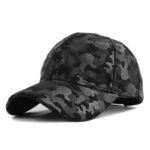casquette moto camouflage style discret pour les bikers branches noir 912 1