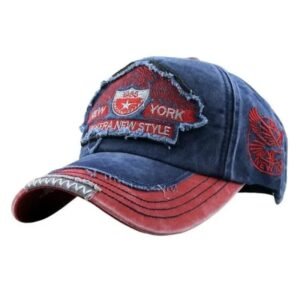 casquette moto new york style liberte et audace urbaine bleu marine 893 1