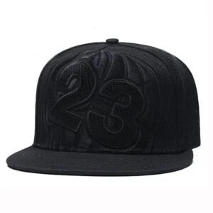 casquette moto noir chiffre 23 elegance et sport a la conduite 847 1