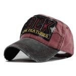casquette moto rock affichez votre style badass et musical rouge noir 246 1