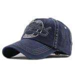 Casquette Moto Vintage: L’accessoire Incontournable Des Bikers élégants! Bleu
