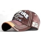 Casquette Spitfire: Le Style Audacieux Du Pilote De Chasse! Marron