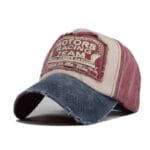 Casquette Trucker Moto: Affichez Votre Esprit De Biker Avec Style! Rouge & Bleu Marine