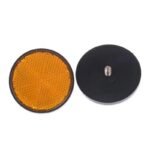 Catadioptre Moto Rond à Visser : Soyez Visible Et Roulé En Sécurité !