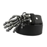 ceinture gothique laccessoire audacieux des bikers mysterieux noir ceinture 291 1
