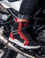 chaussure montante stylee la complice ideale des motards modernes basket 823 1