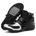 chaussures de moto homme vintage style classique assure blanc 39 basket 480 1