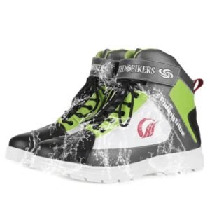 chaussures moto homme alliez confort et style pour les bikers vert 40 basket 382 1