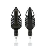 Clignotant à Led Pour Moto Noir: Sécurisez Avec Style!