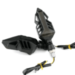 Clignotant à Led Pour Moto Noir : Sécurisez Avec Style !
