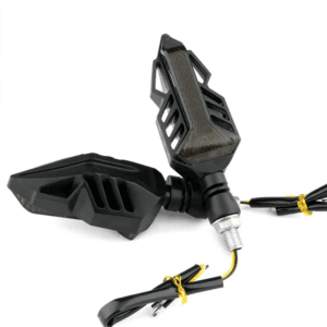 Clignotant à Led Pour Moto Noir: Sécurisez Avec Style!