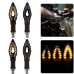 clignotant a led sequentiel noir style et visibilite exceptionnels 4 pieces 363 1