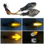 Clignotant Moto à Led: Combinez Style Et Sécurité Avec Nos Couleurs Disponibles!