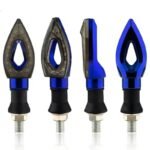 clignotant moto arriere led securite et visibilite maximales bleu clignotants 784 1