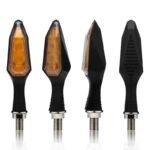 clignotant moto etanche visibilite optimale par tous les temps 4 pieces clignotants 867 1