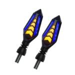 clignotant moto special 50cc securite et visibilite optimales led bleu clignotants 822 1