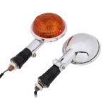 clignotant moto vintage securite et style retro pour votre yamaha verre ambre 697 1