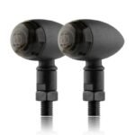 clignotants moto cafe racer securite et style au rendez vous 2 pieces noir 382 1