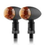clignotants moto cafe racer securite et style au rendez vous 2 pieces orange 107 1
