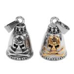 Cloche De Gardien Skull Avec Croix De Malte : Osez L’unique !