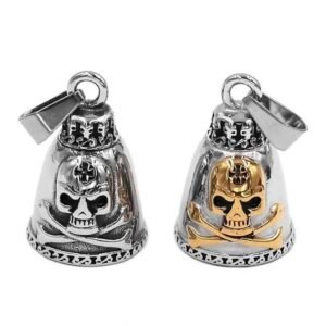 Cloche De Gardien Skull Avec Croix De Malte : Osez L’unique !