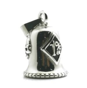 Cloche Guardian En Acier Inoxydable Pour Bikers Harley 1% !