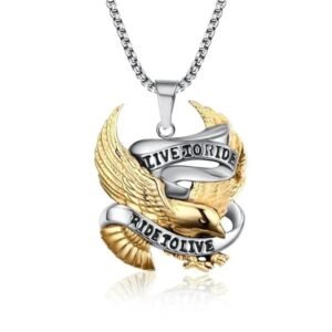 collier live to ride affichez votre passion pour la moto 50cm collier 679 1