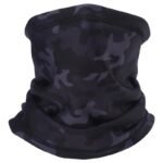 Confort Ultime Avec Le Cou Moto Camouflage Bleu : Votre Allié Anti-froid !