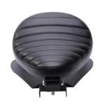 decouvrez la selle confort en cuir noir pour moto bobber selles 910 1