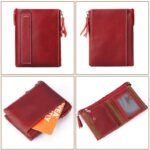 Découvrez Le Portefeuille Cuir Rouge Qui Sublimera Votre Style !