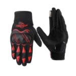 Découvrez Les Gants Moto D’été Tactiles Alliant Confort Et Sécurité! Rouge / m